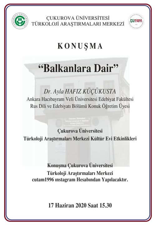 BAL-TAM Türkiye Yürütme Kurulu Başkanı Dr. Ayla Hafız Küçükusta'nın 